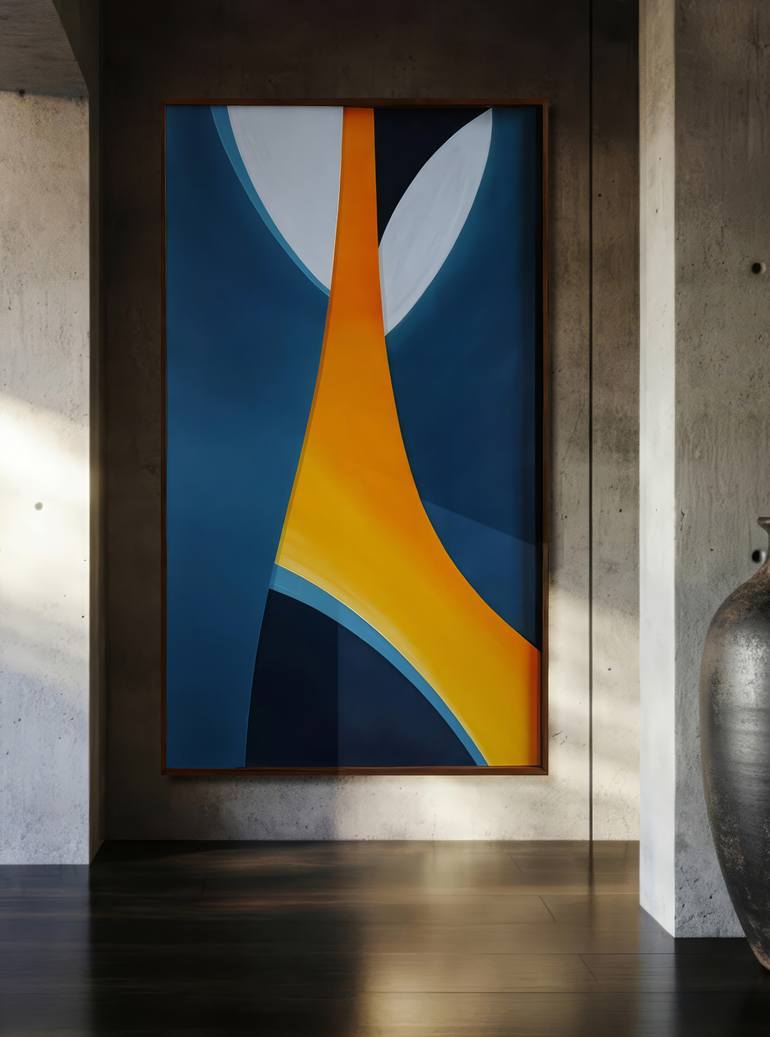 Original Contemporary Abstract Painting by Carlos Cromeyer