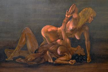 Print of Figurative Nude Paintings by Ivan Lenardic