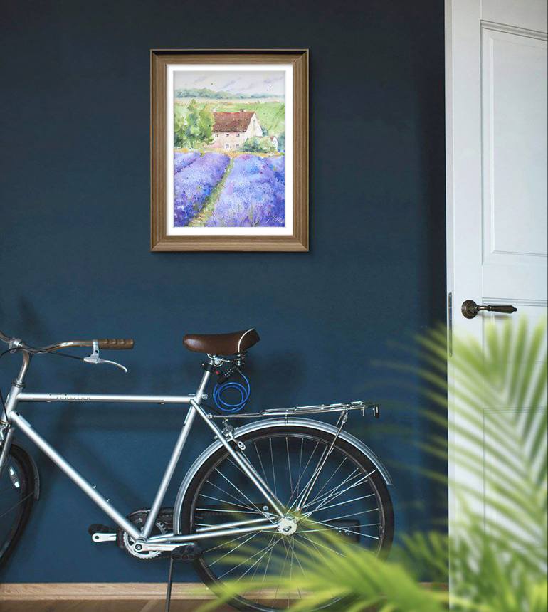 Original Impressionism Landscape Painting by Maria Negrishna