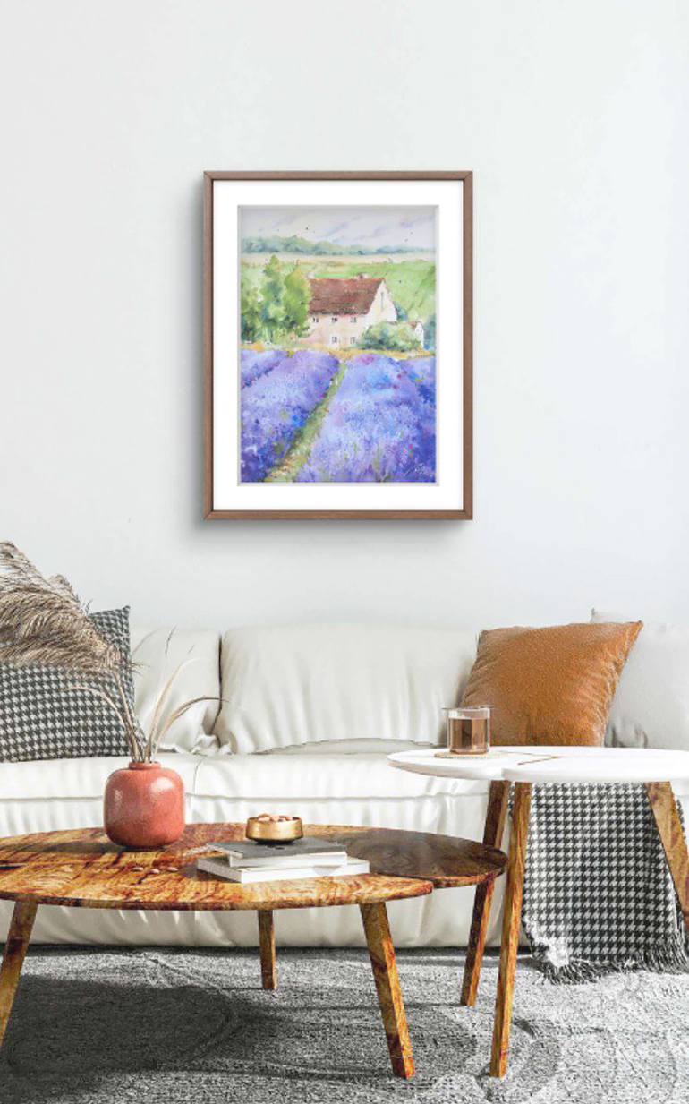 Original Impressionism Landscape Painting by Maria Negrishna
