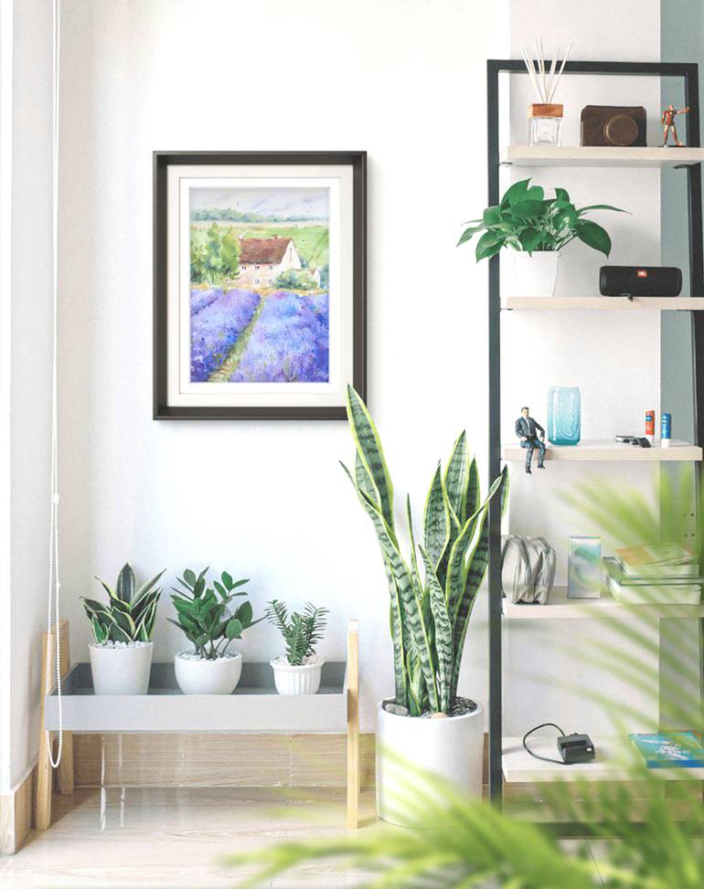 Original Impressionism Landscape Painting by Maria Negrishna
