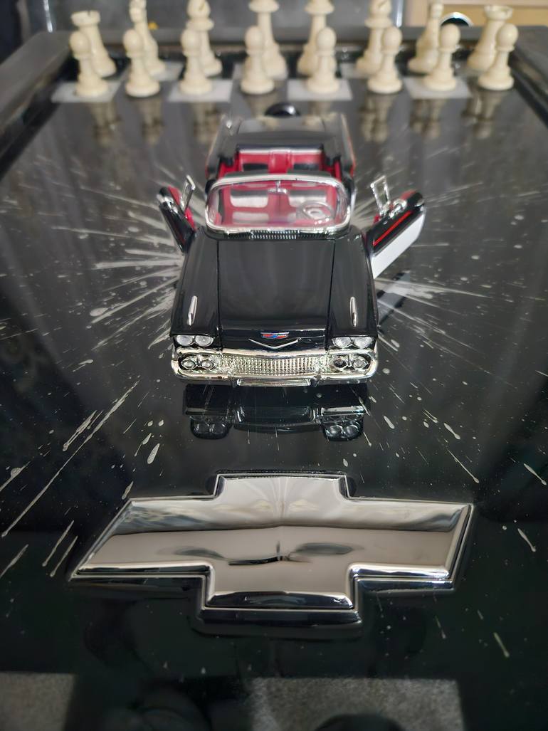 Original Modernism Car Sculpture by Nicat Muxtarli