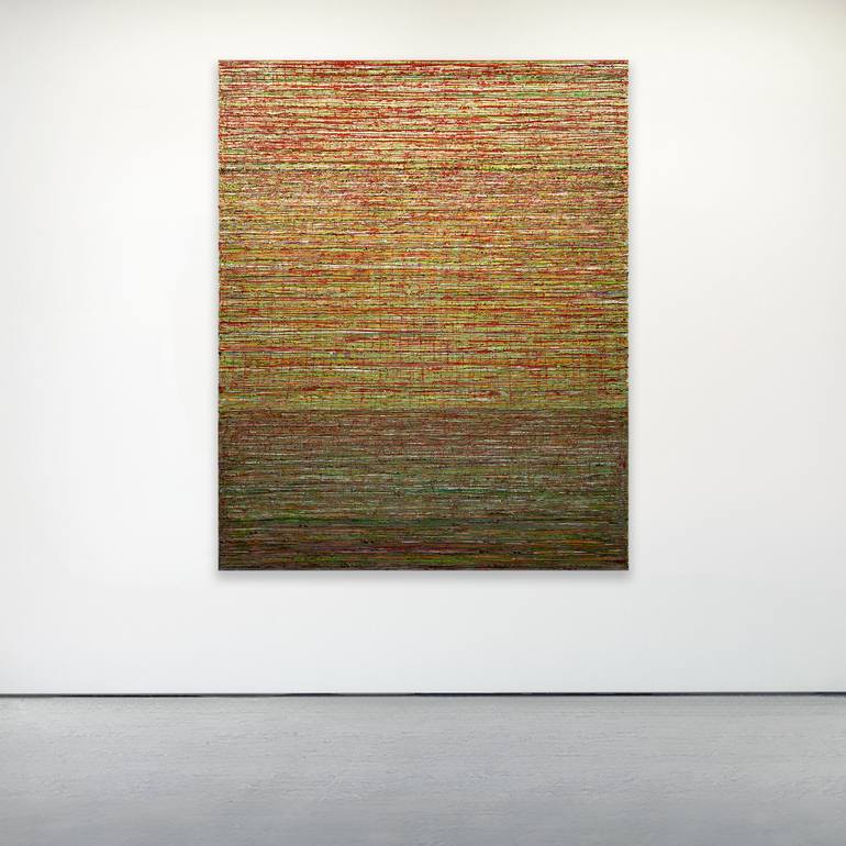 Original Abstract Mixed Media by Gemma Lynch-Memory