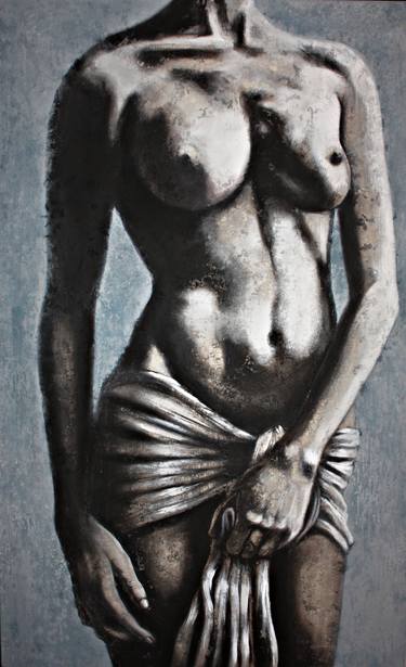 Original Figurative Nude Paintings by Max Cantrell