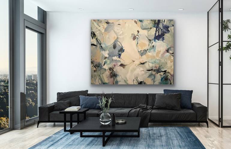 Original Painterly Abstraction Abstract Painting by Lindsay Flack