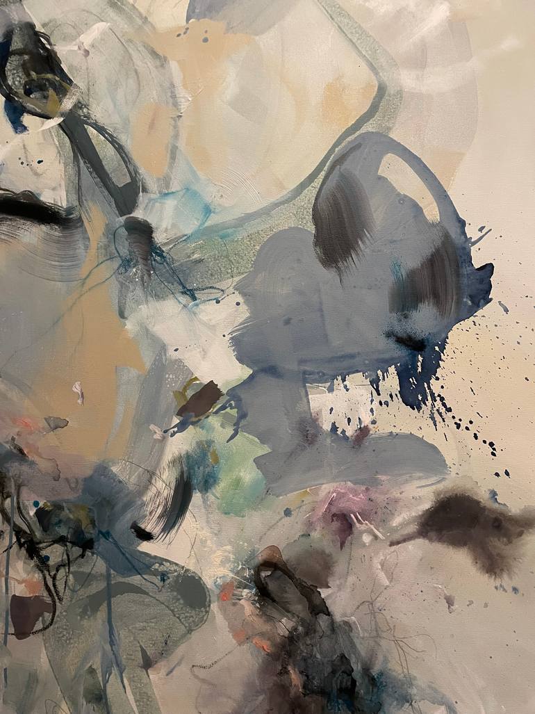 Original Painterly Abstraction Abstract Painting by Lindsay Flack