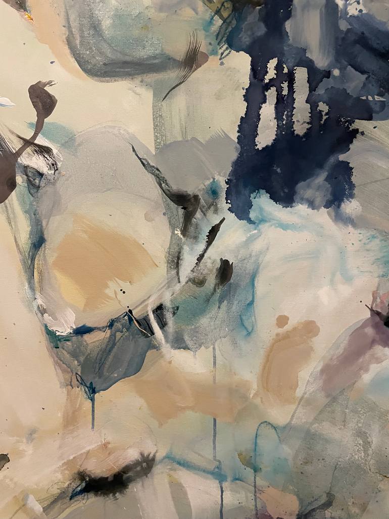 Original Painterly Abstraction Abstract Painting by Lindsay Flack