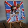 The Royal Baby - painting by Jacqueline Hammond