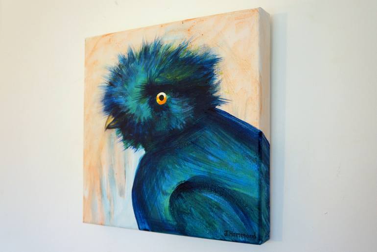 Original Figurative Animal Painting by Jacqueline Hammond