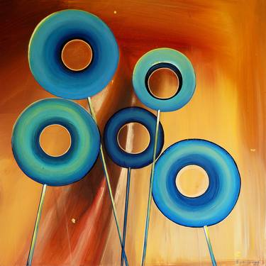 Original Abstract Paintings by Jacqueline Hammond