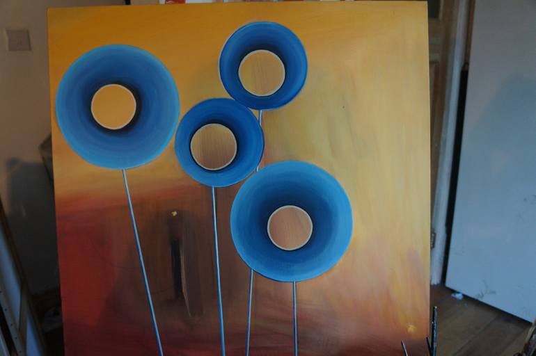 Original Abstract Expressionism Abstract Painting by Jacqueline Hammond