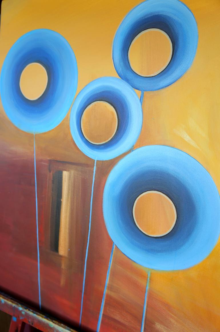 Original Abstract Expressionism Abstract Painting by Jacqueline Hammond