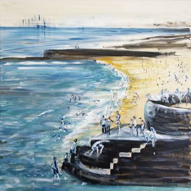 Original Beach Paintings by Jacqueline Hammond