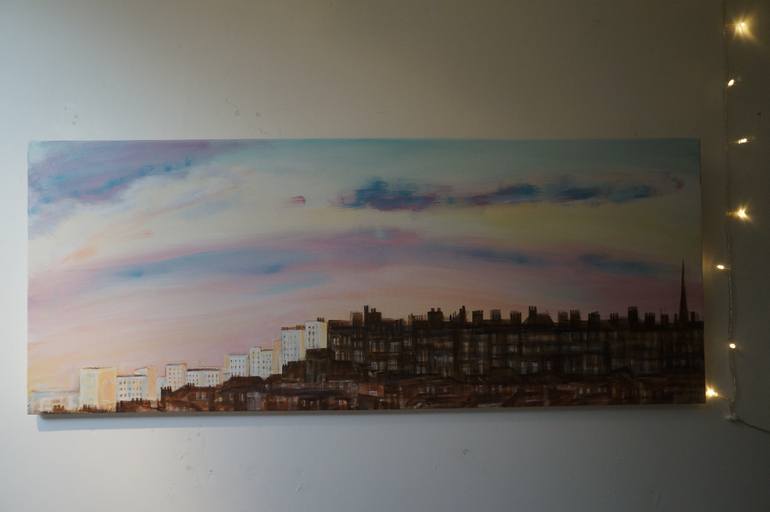 Original Figurative Landscape Painting by Jacqueline Hammond
