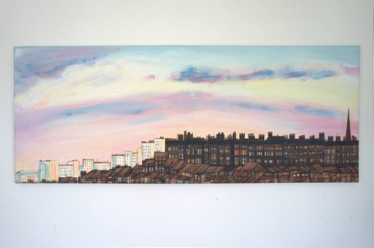 Original Figurative Landscape Painting by Jacqueline Hammond