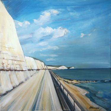 Original Figurative Beach Paintings by Jacqueline Hammond