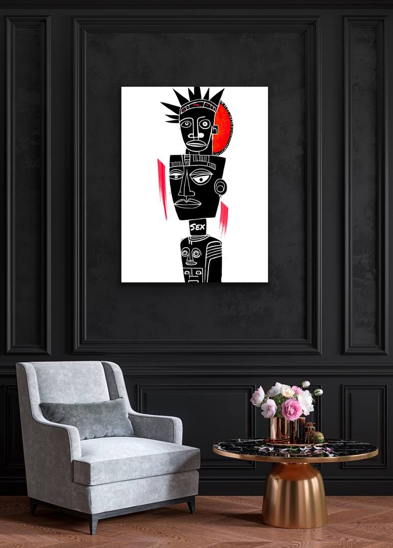 Original Digital Art Abstract Mixed Media by Bonobo Stone