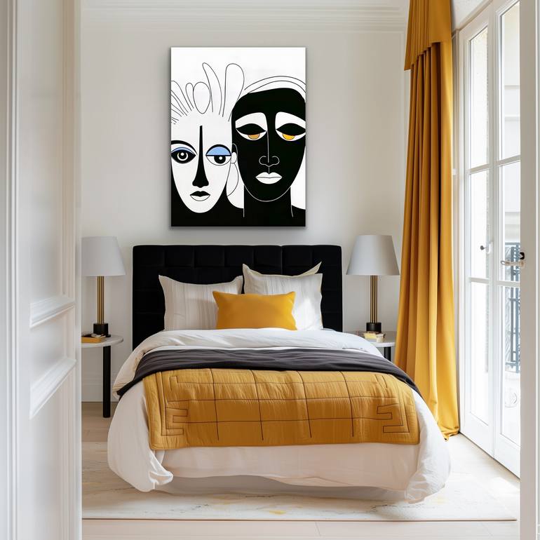Original Pop Art Abstract Mixed Media by Bonobo Stone