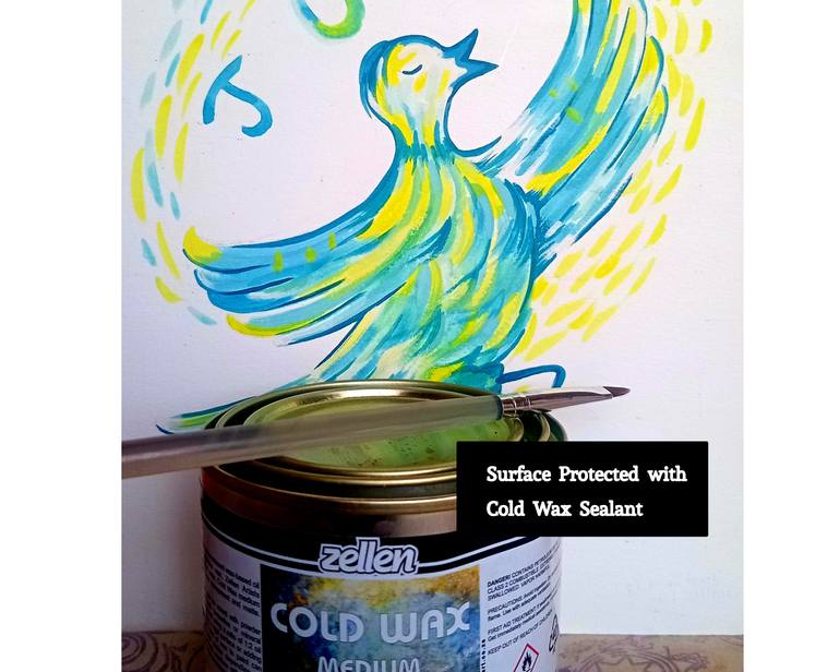 Original Abstract Expressionism Humor Painting by Queen Sebo