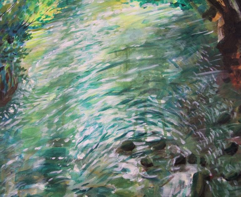Original Impressionism Nature Painting by Bea Banfi