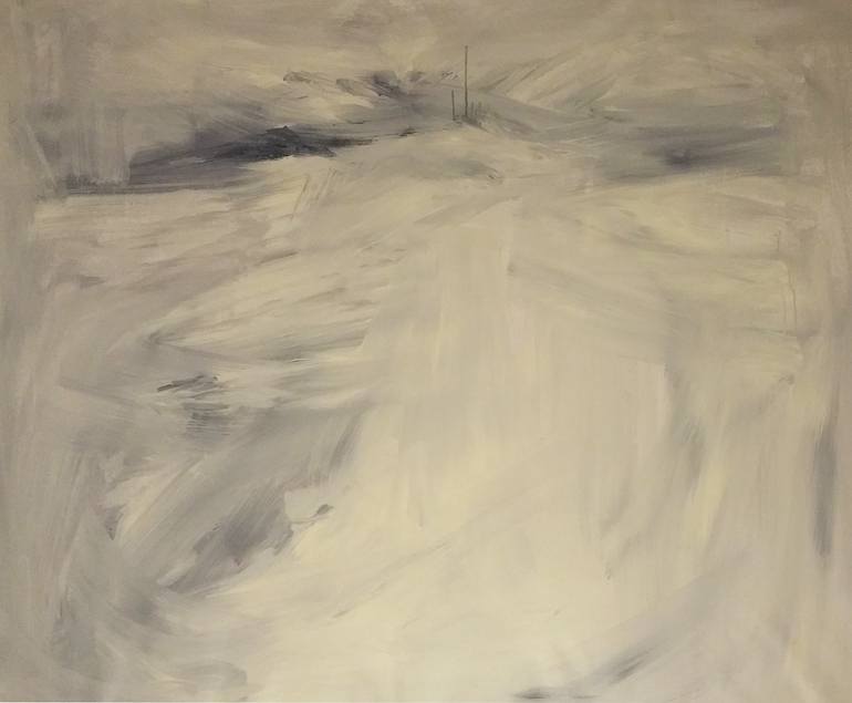 Original Abstract Expressionism Abstract Painting by Iris Lavy