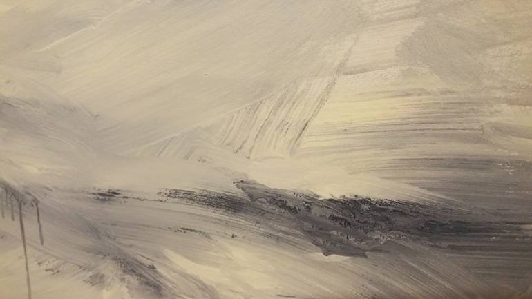 Original Abstract Expressionism Abstract Painting by Iris Lavy