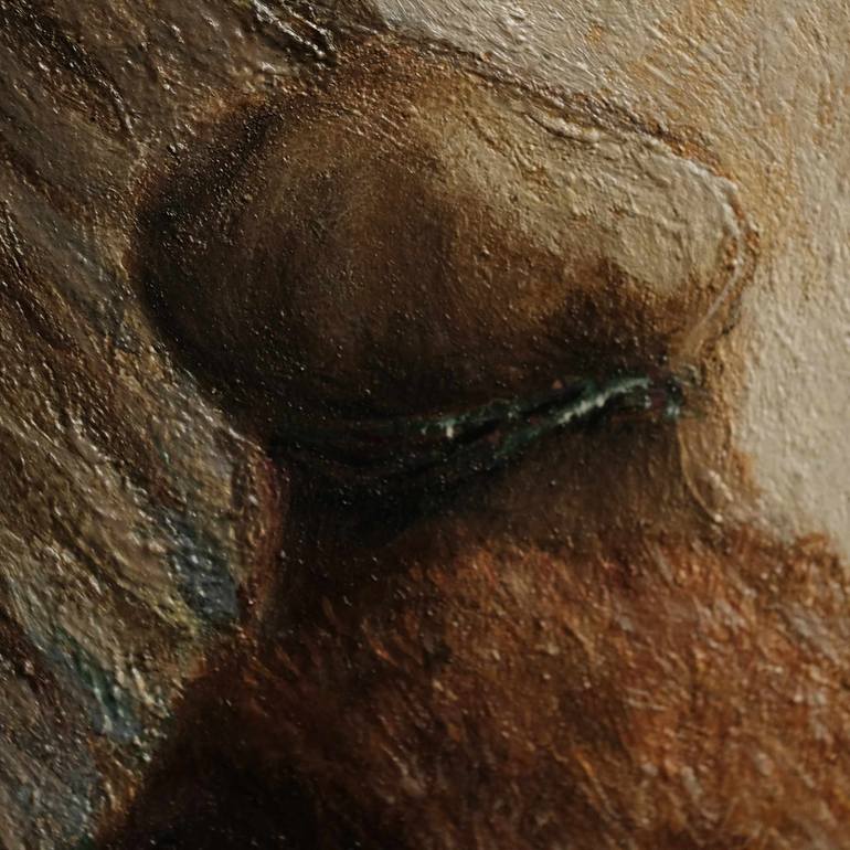 Original Realism Religion Painting by Milos Todorovic