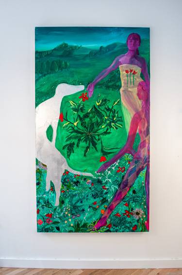 Original Contemporary Fantasy Paintings by Gwynna Dille