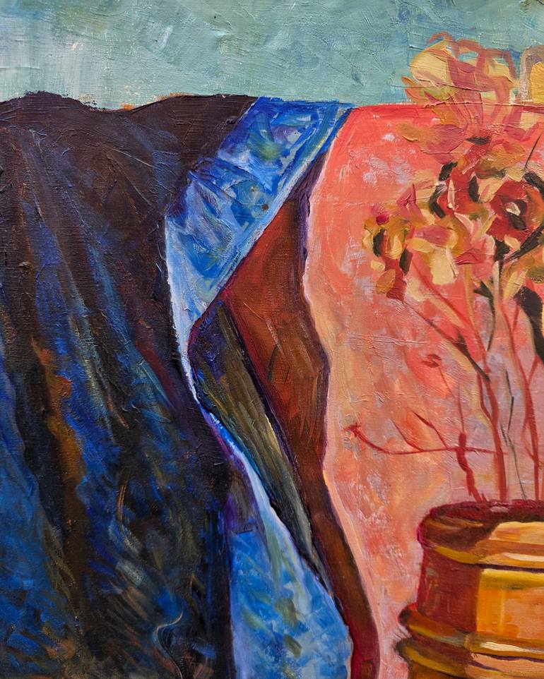 Original Abstract Expressionism Still Life Painting by Vasya Stasiuk