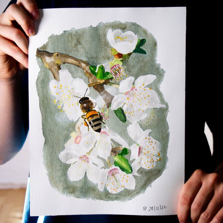Original Illustration Animal Painting by David Kerner