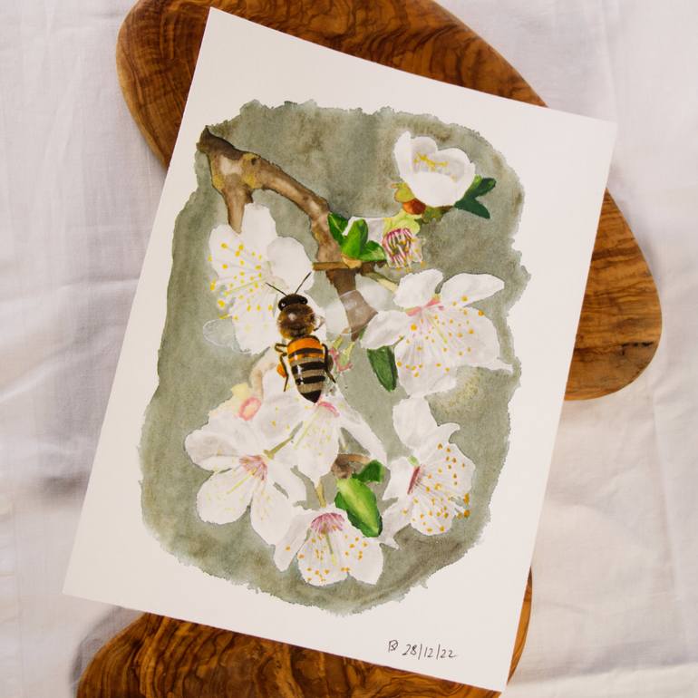 Original Illustration Animal Painting by David Kerner