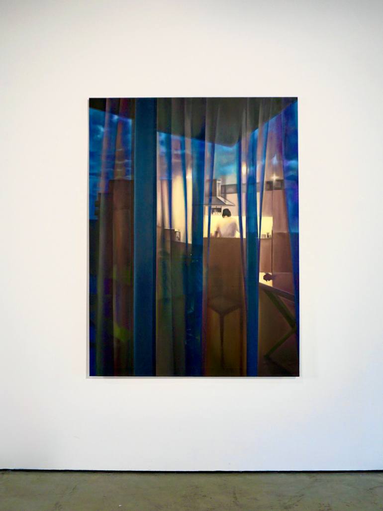 Original Contemporary Home Painting by Ngai Ning Yu