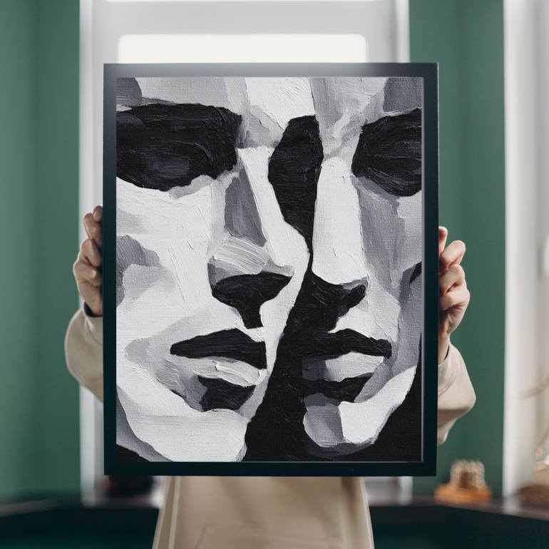 Original Figurative Abstract Painting by Zainab Mahmood