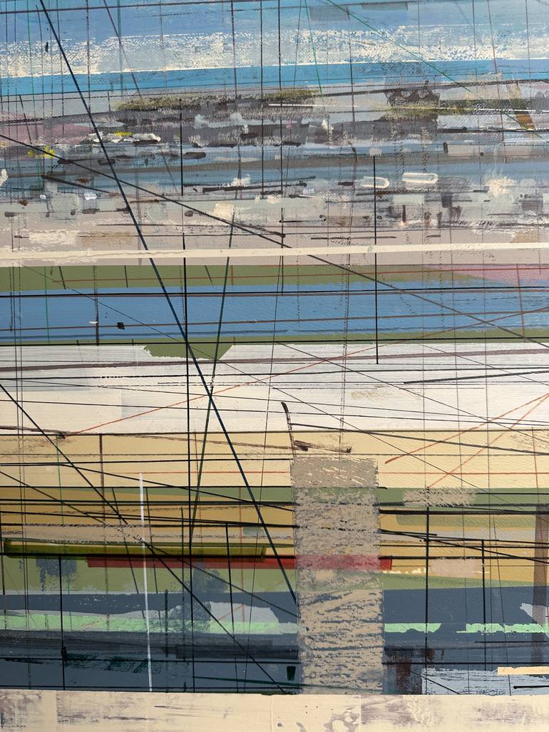 Original Contemporary Architecture Painting by Vahagn Bagoyan