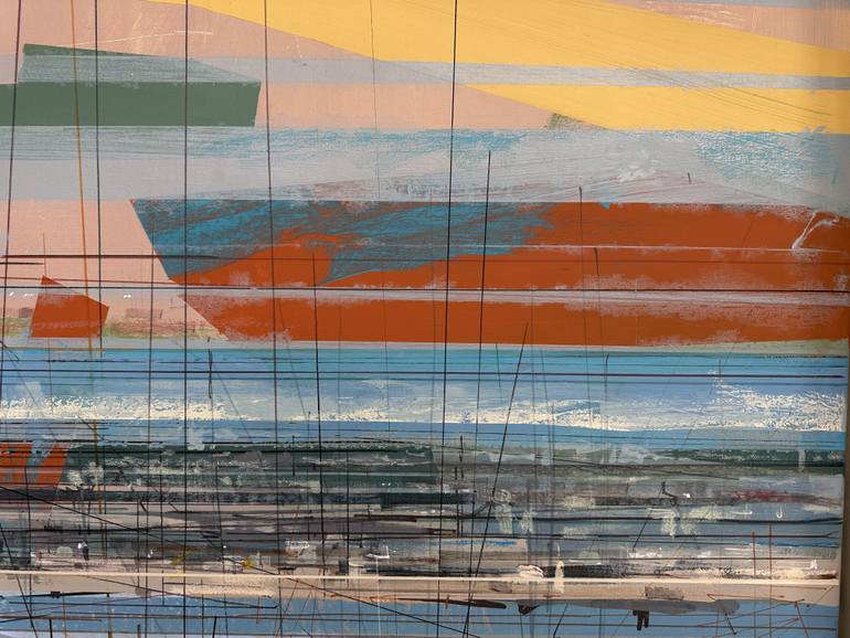 Original Contemporary Architecture Painting by Vahagn Bagoyan