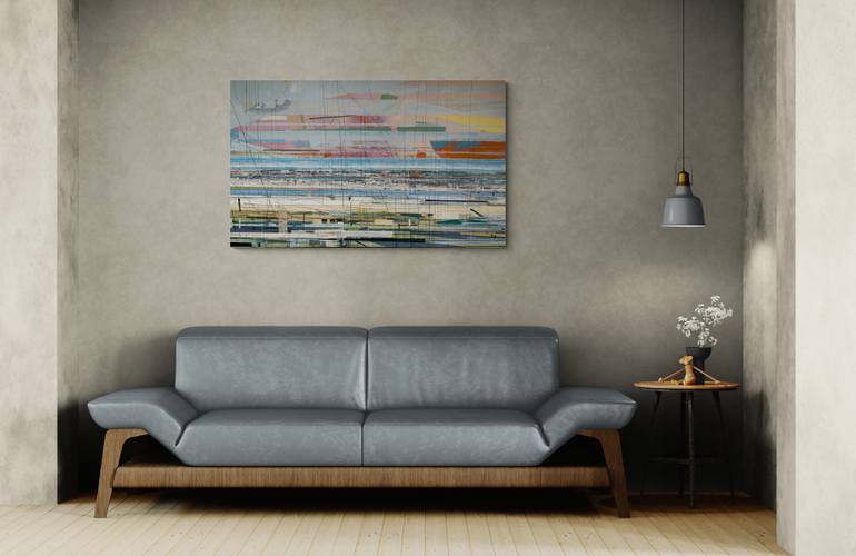Original Contemporary Architecture Painting by Vahagn Bagoyan