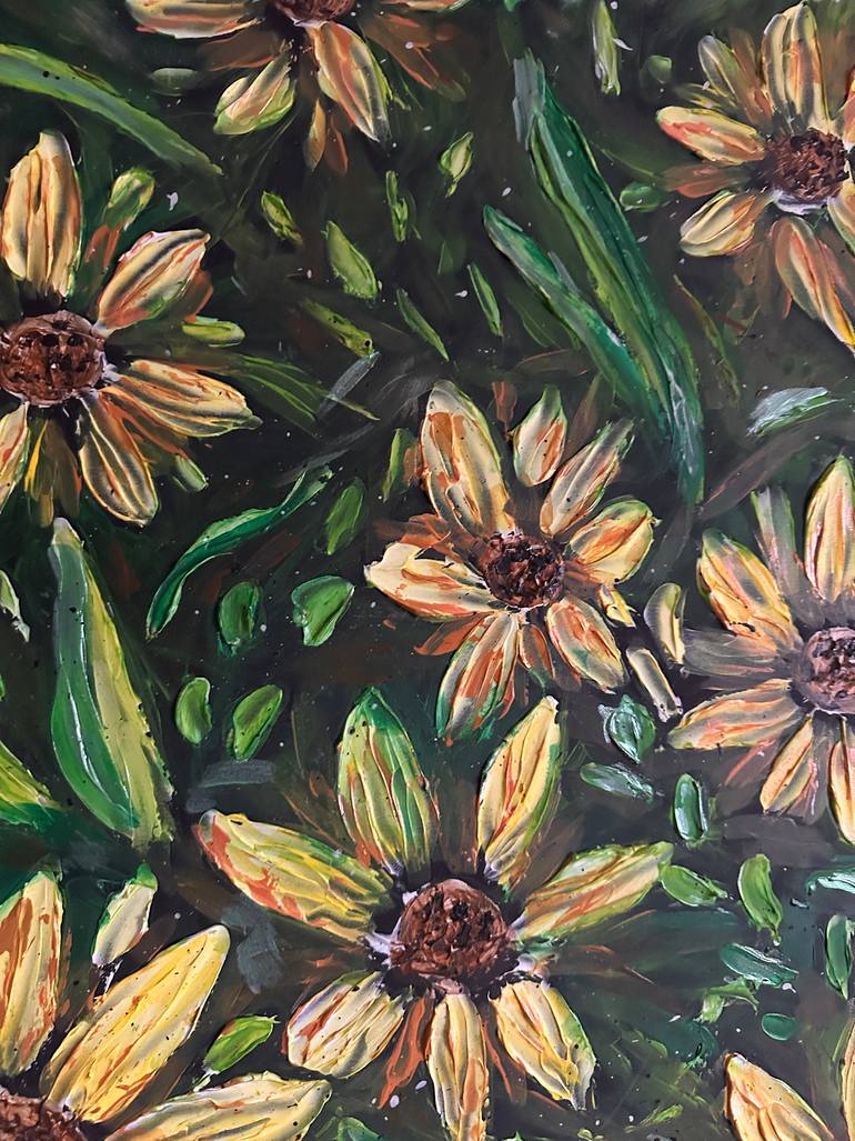 Original Abstract Expressionism Abstract Painting by Anastasia Gur