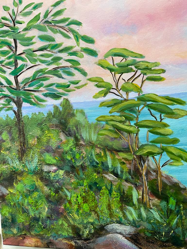 Original Contemporary Nature Painting by Mirna Escobar