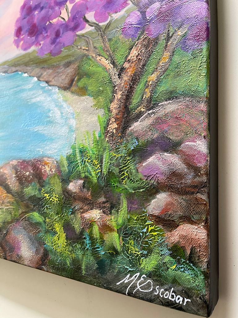 Original Contemporary Nature Painting by Mirna Escobar
