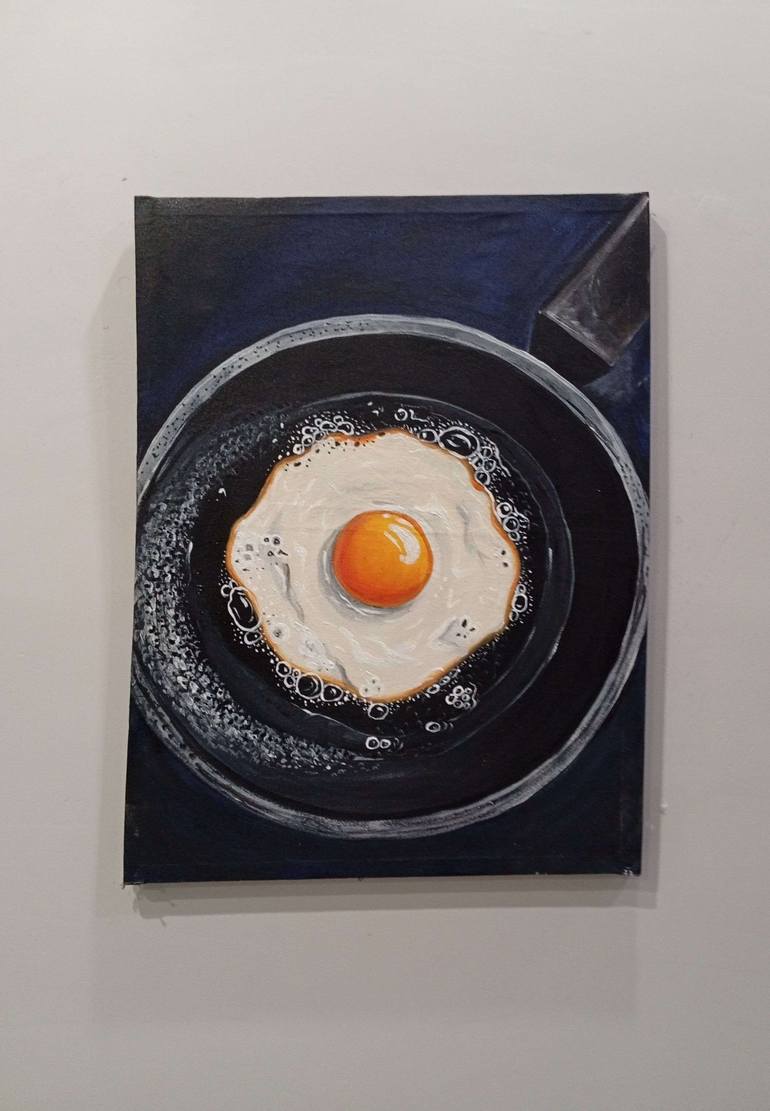 Original Realism Food & Drink Painting by Mehar Ali