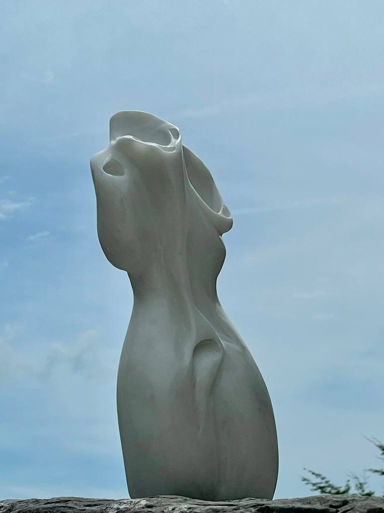Original Surrealism Abstract Sculpture by Alva Jung