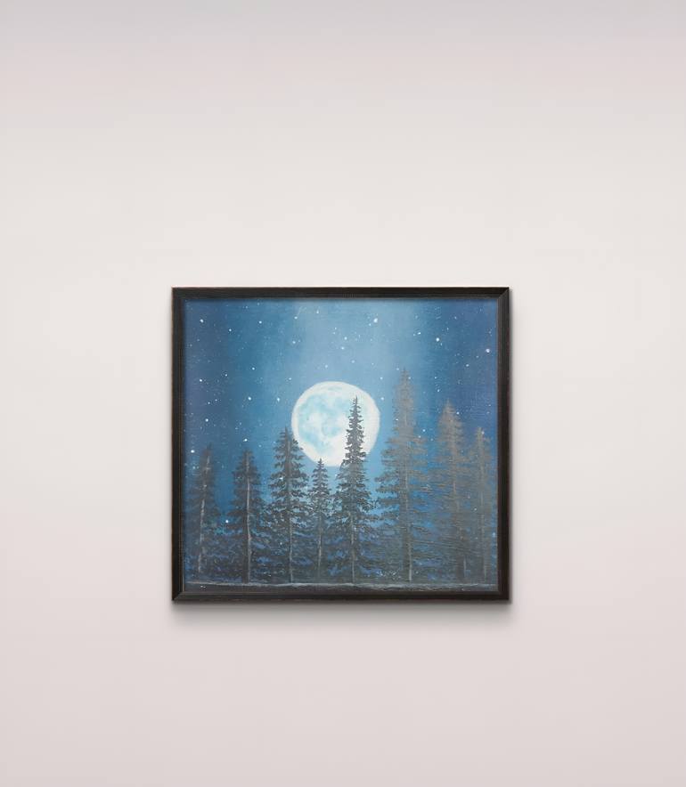 Original Realism Landscape Painting by Hagar Ayman