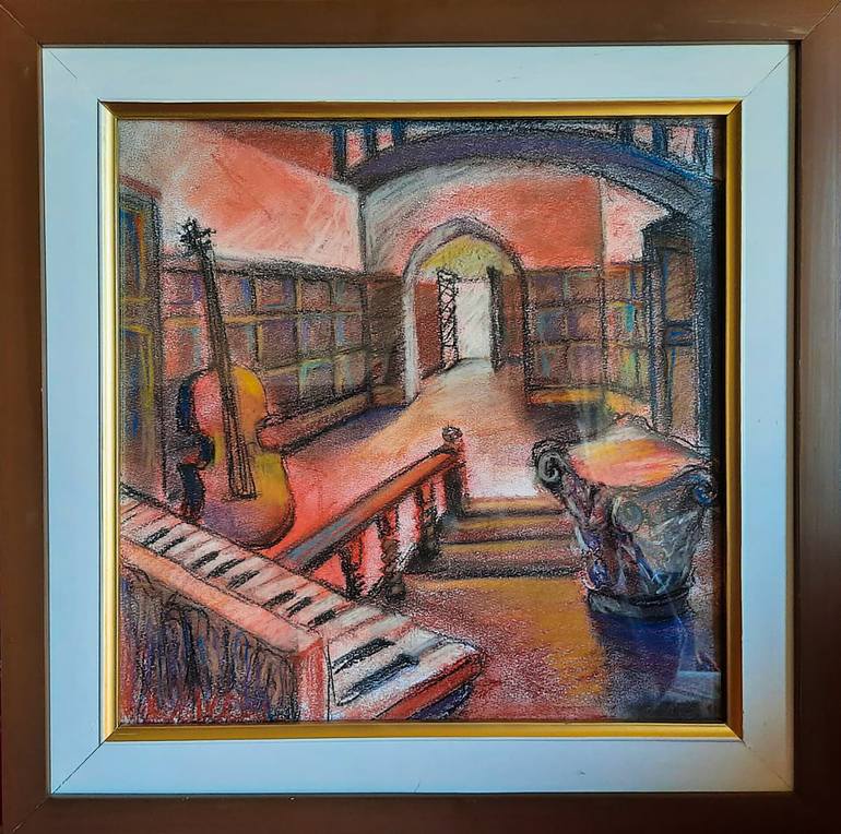 Original Classicism Still Life Painting by Engy Diaa Eldin