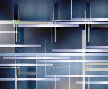 Print of Abstract Architecture Paintings by Ulrich Bähring