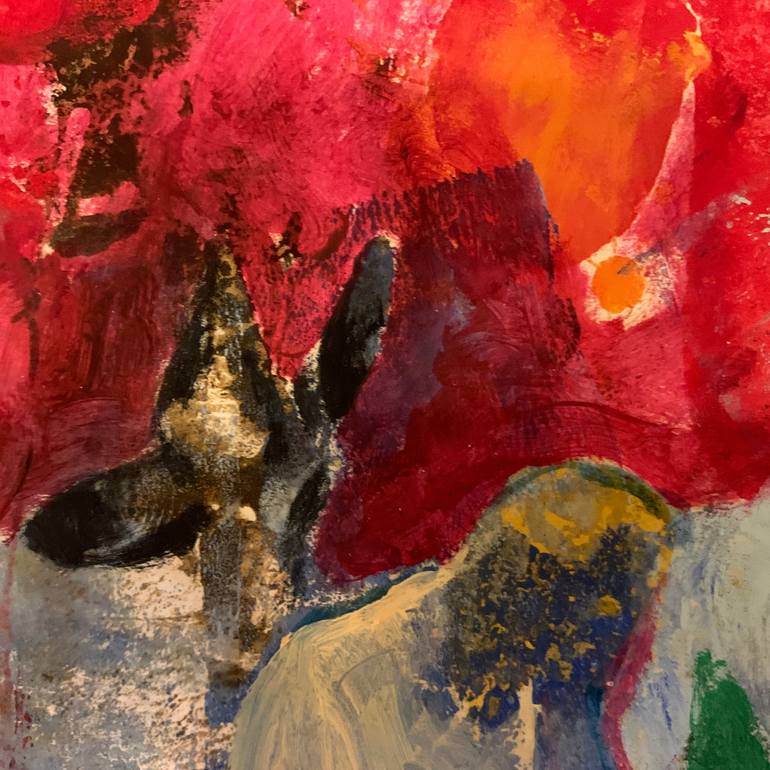 Original Portraiture Love Painting by Hanan Ramadan
