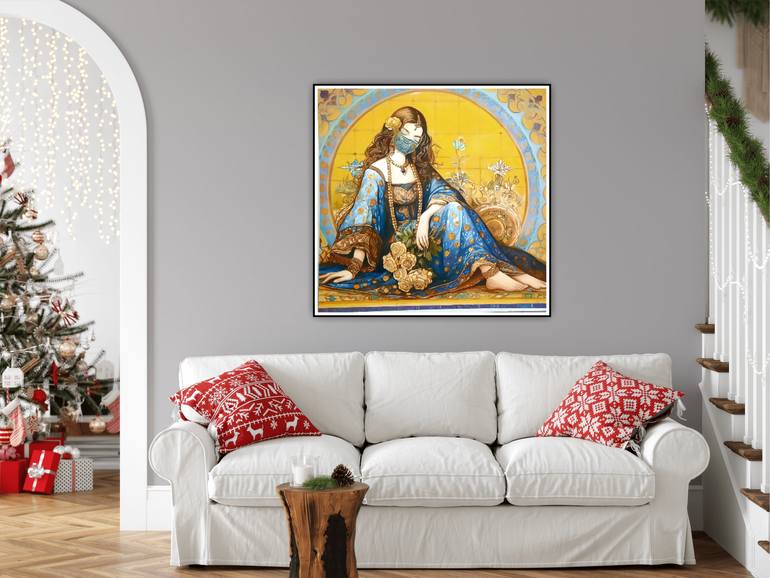 Original Abstract Women Painting by Humaira Baloch
