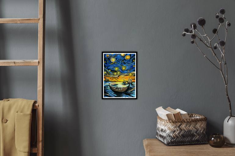 Original Abstract Painting by Humaira Baloch