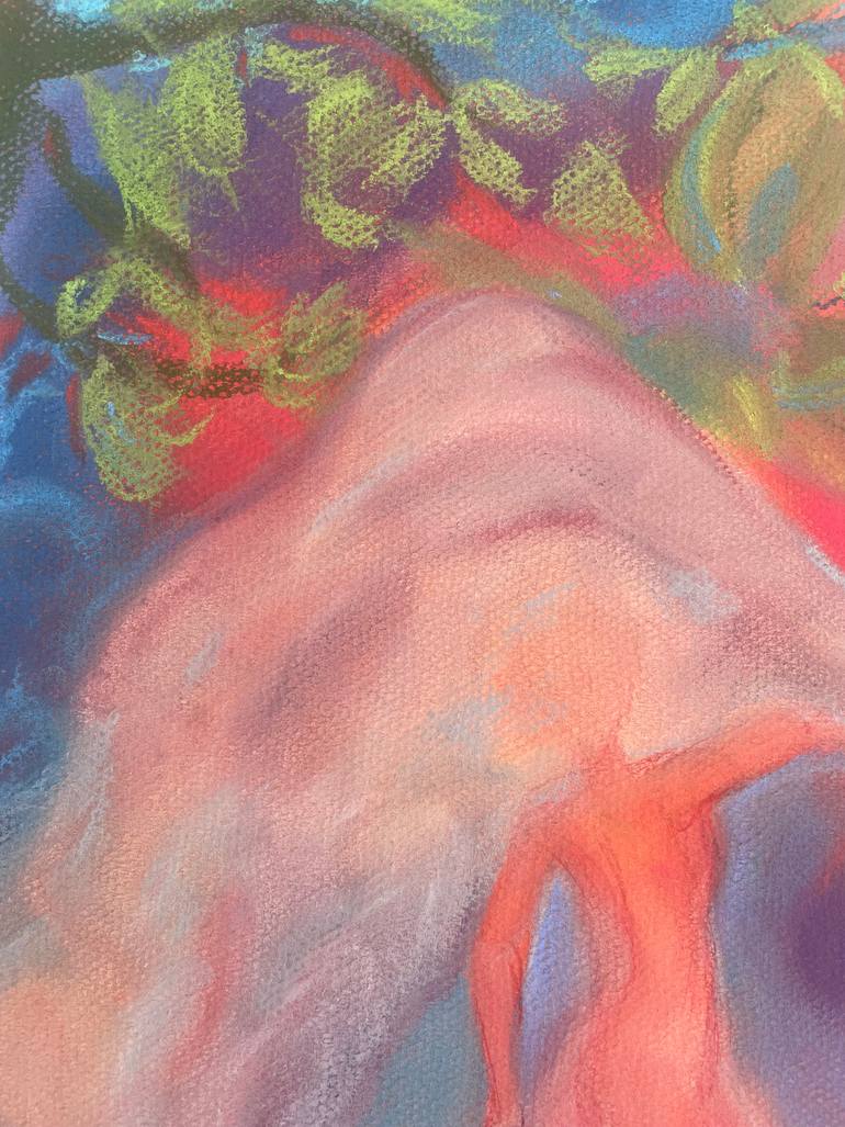 Original Fauvism Landscape Painting by Estelle Boulinguez
