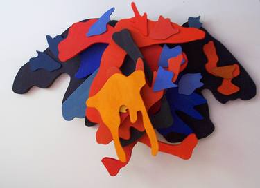 Original Abstract Sculpture by Marjorie Kaye