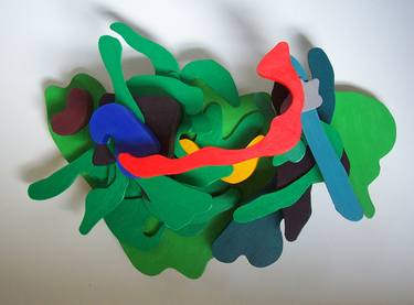 Original Abstract Sculpture by Marjorie Kaye